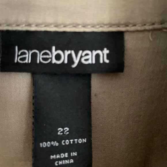 Lane Bryant Size 22 Utility Jacket - Picture 6 of 7